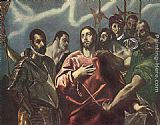 El Greco Canvas Paintings - The Disrobing of Christ